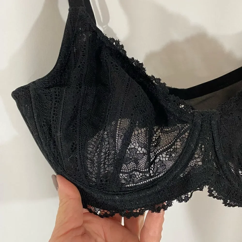 HSIA Black Lace Bra - Picture 2 of 9